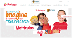 Desktop Screenshot of pequenopolegar.com.br